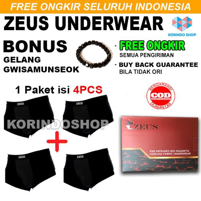 Promo Zeus Underwear Celana Dalam Kesehatan Ukuran M - Xxl
