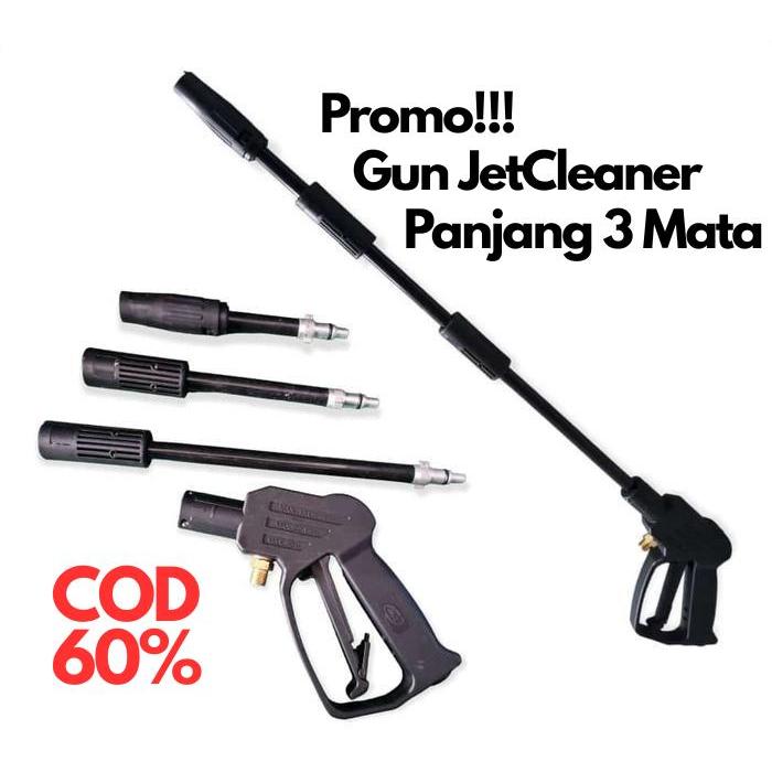 Gun Jet Cleaner 3 in 1 Stick Sprayer High Pressure Stang Jet Cleaner