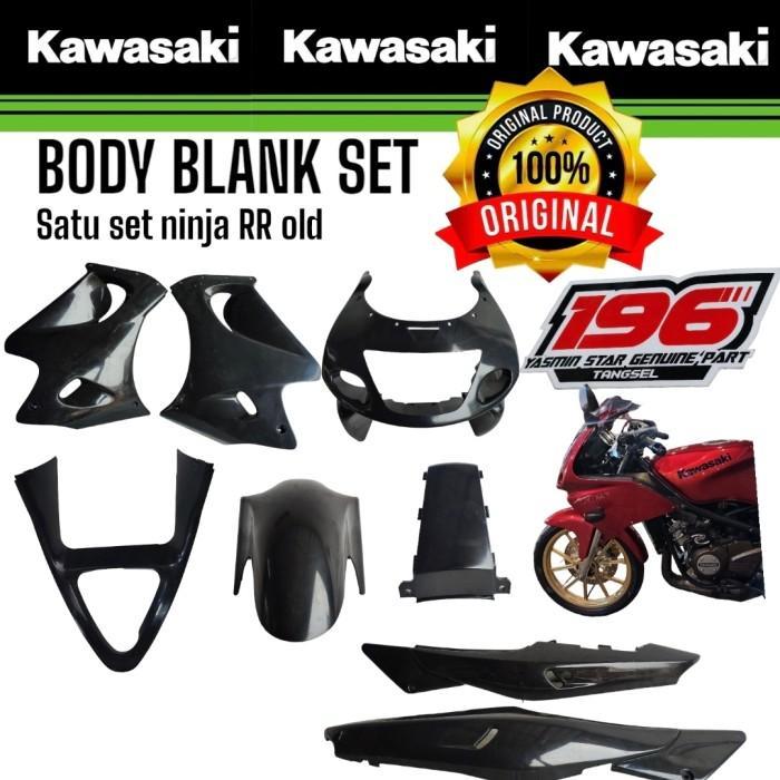 COVER BODY NINJA RR OLD FULLSET COWLING SET BAHAN ABS BLANK ORIGINAL