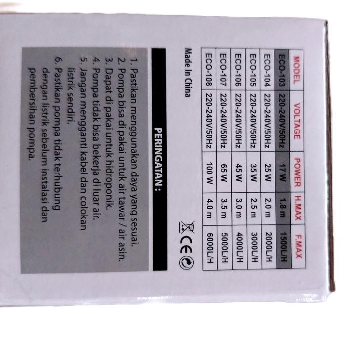 BIGSALE KANDILA ECO MESIN POMPA FILTER AQUARIUM KOLAM & HIDROPONIK 2000 3000 5000 LITER