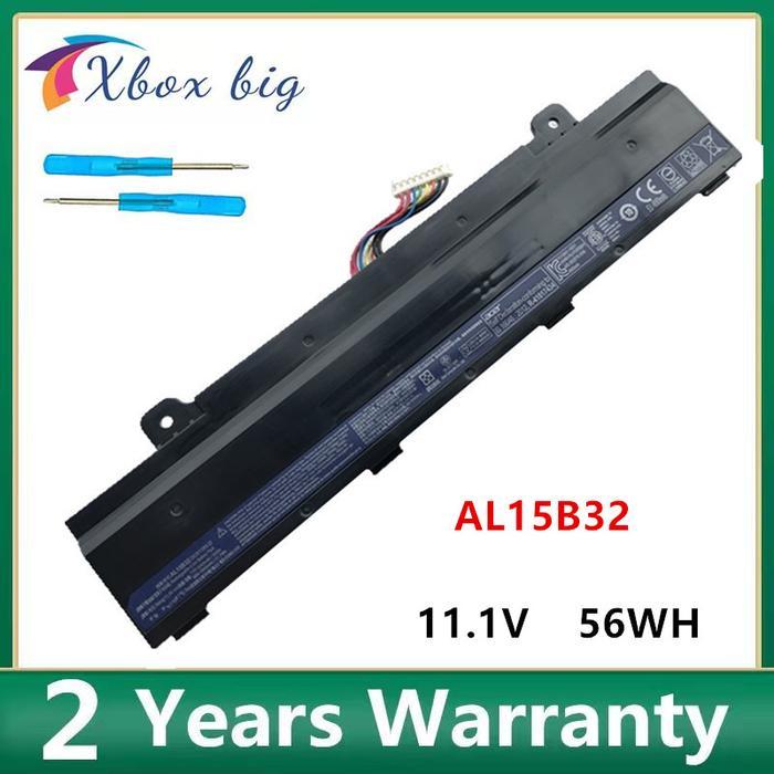 Baterai New AL15B32 Laptop For ACER Aspire V15 DG2 V5-591G V5-591 Series T5000-73CF T5000-50HZ N15Q1