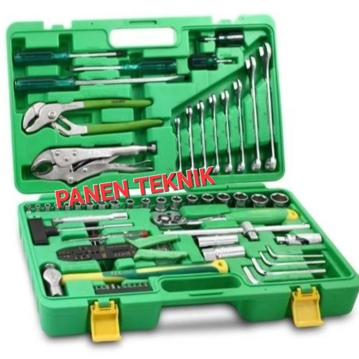 TEKIRO 100PCS TOOL KIT SET MECHANIC ALAT PERKAKAS PERTUKANGAN 100 PCS