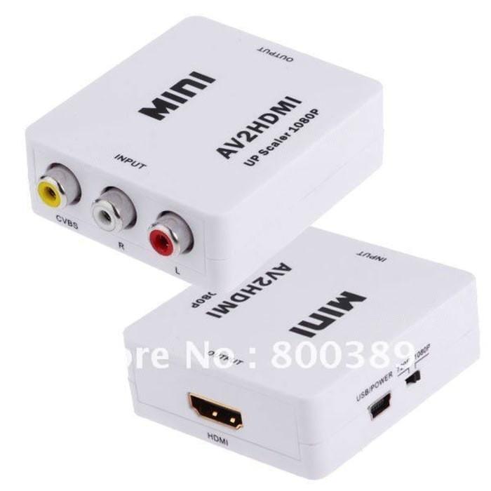 Converter Av Rca To Hdmi / Rca Av To Hdmi Converter