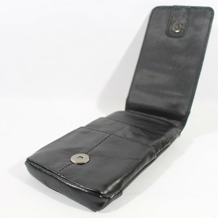 Waist Bag Pria Tas Pinggang Hp Tempat Hp Kulit Asli