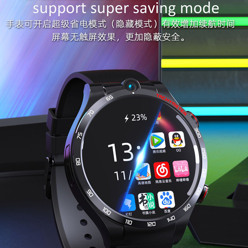 New product Watches Android 10.7 Smart Watch men 4GB ram 128GB rom 4G lte GPS Wifi SmartWatch