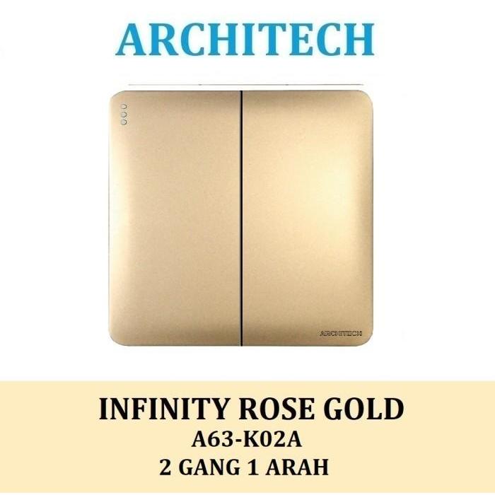 SAKLAR GOLD / SAKLAR ARCHITECH INFINITY / SAKLAR LAMPU / SAKLAR EMAS