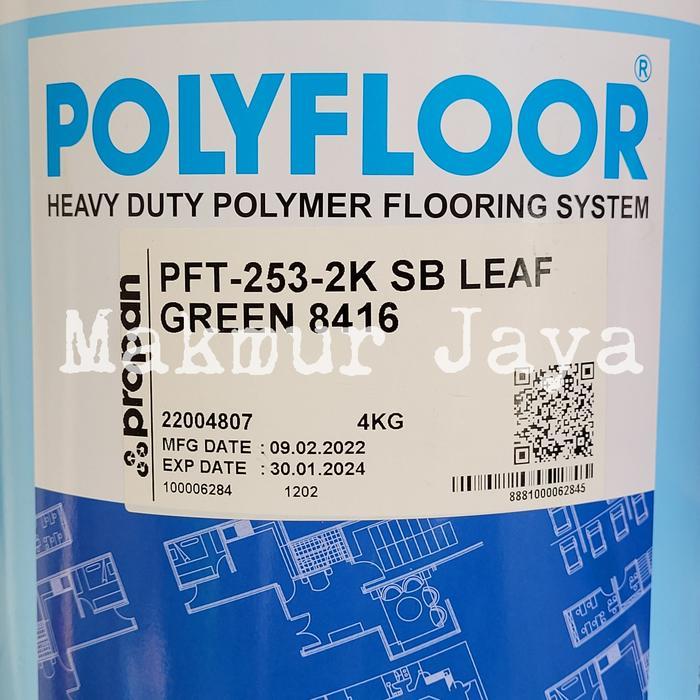 Propan Polyfloor Epoxy Flooring Pft-253-2K Cat Lantai