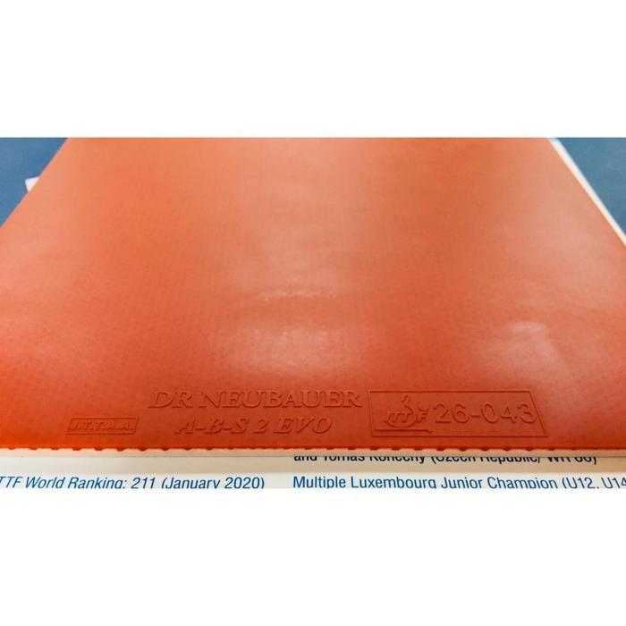 Karet Bat Tenis Meja Dr. Neubauer A-B-S 2 Evo Anti Spin Abs 2 #Gratisongkir