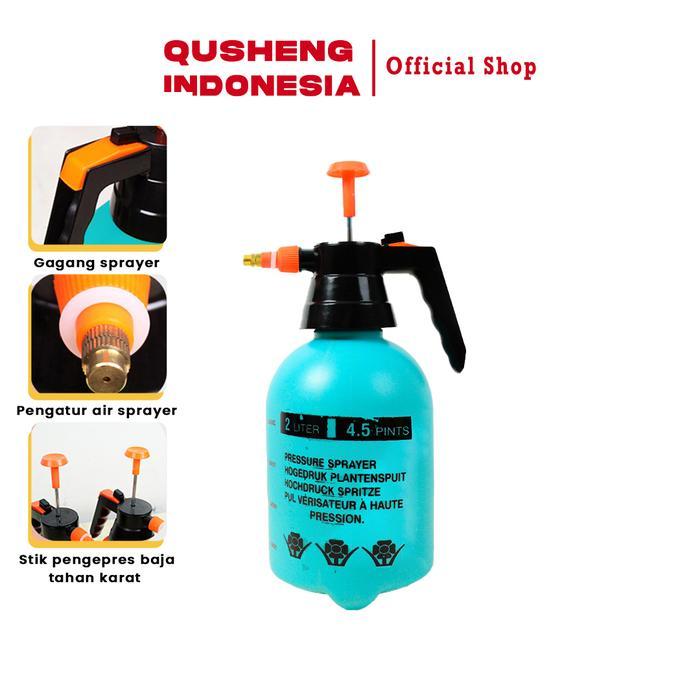 Pressure Sprayer Semprotan Air Tanaman Pertanian Burung Semprotan Pompa Manual - 2 Liter
