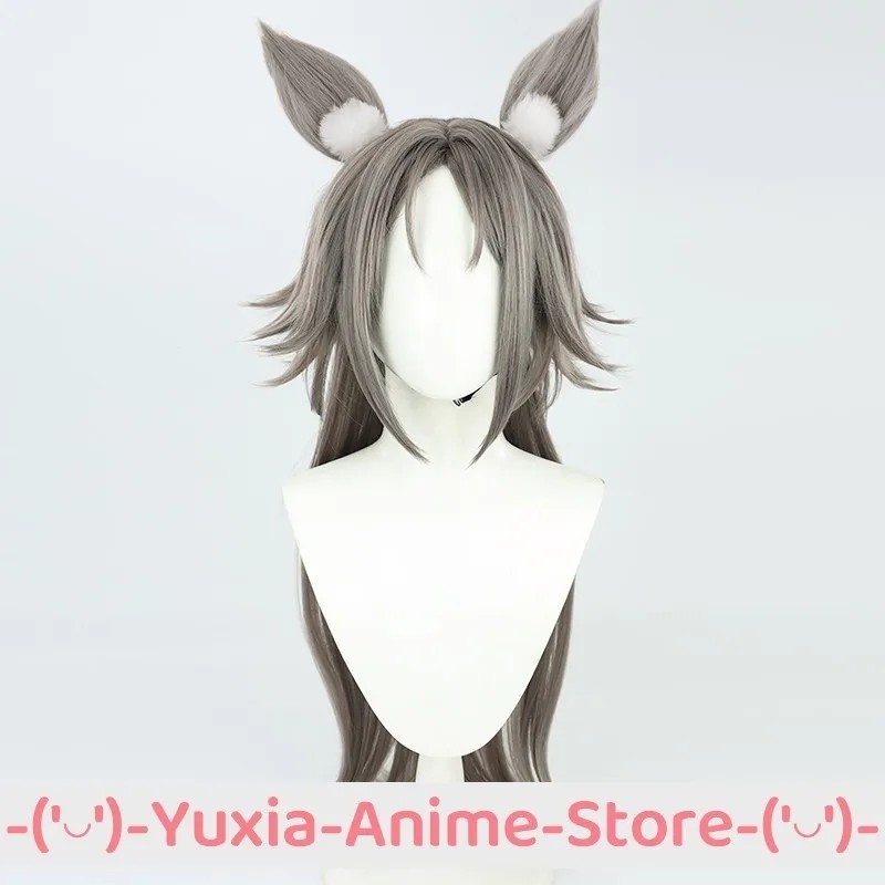 NIJISANJI VTUBER MYSTA RIAS COSPLAY WIG EARS AND CAP ANIME ROLEPLAY WIGS PARTY COSTUME PROP