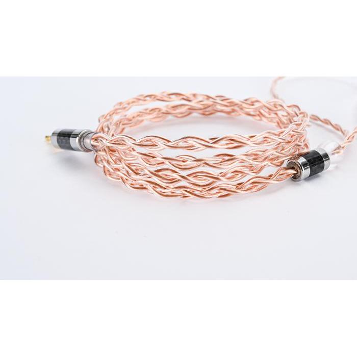 DISKON XINHS SINGLE CRYSTAL COPPER EARPHONE IEM UPGRADE CABLE KABEL IVIPQ