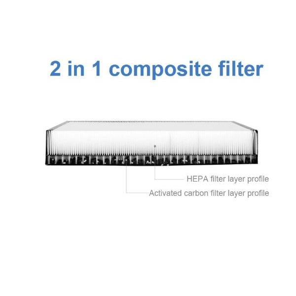 Replacement Filter Hepa+Carbon For Air Purifier Hitachi Ep-A5000 Terpercaya