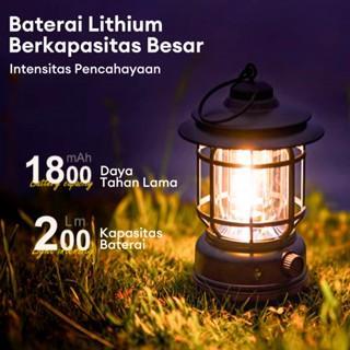 Eiger - Lampu Camping Lampu Lentera Lampu Led Baterai Lampu Tenda Camping Led Emergency Lampu