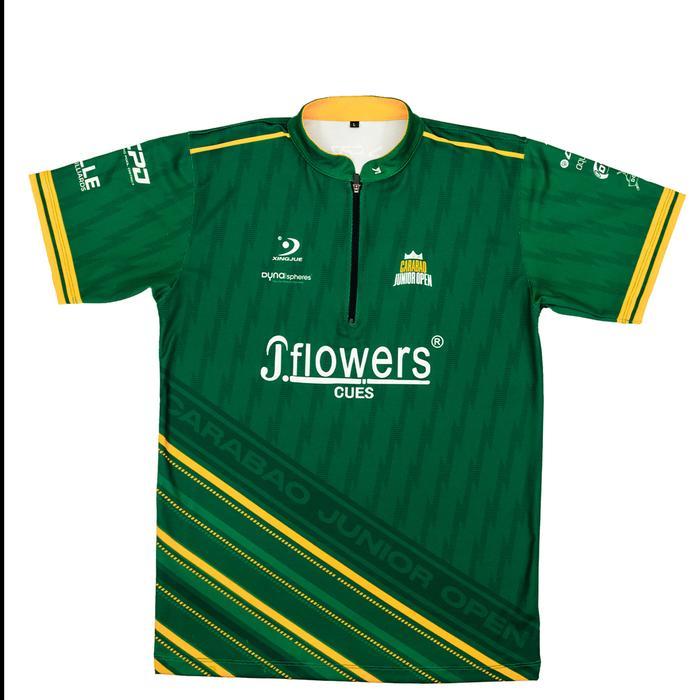 Premium Jersey Carabao Junior Open S2 Green - Jersey Billiard