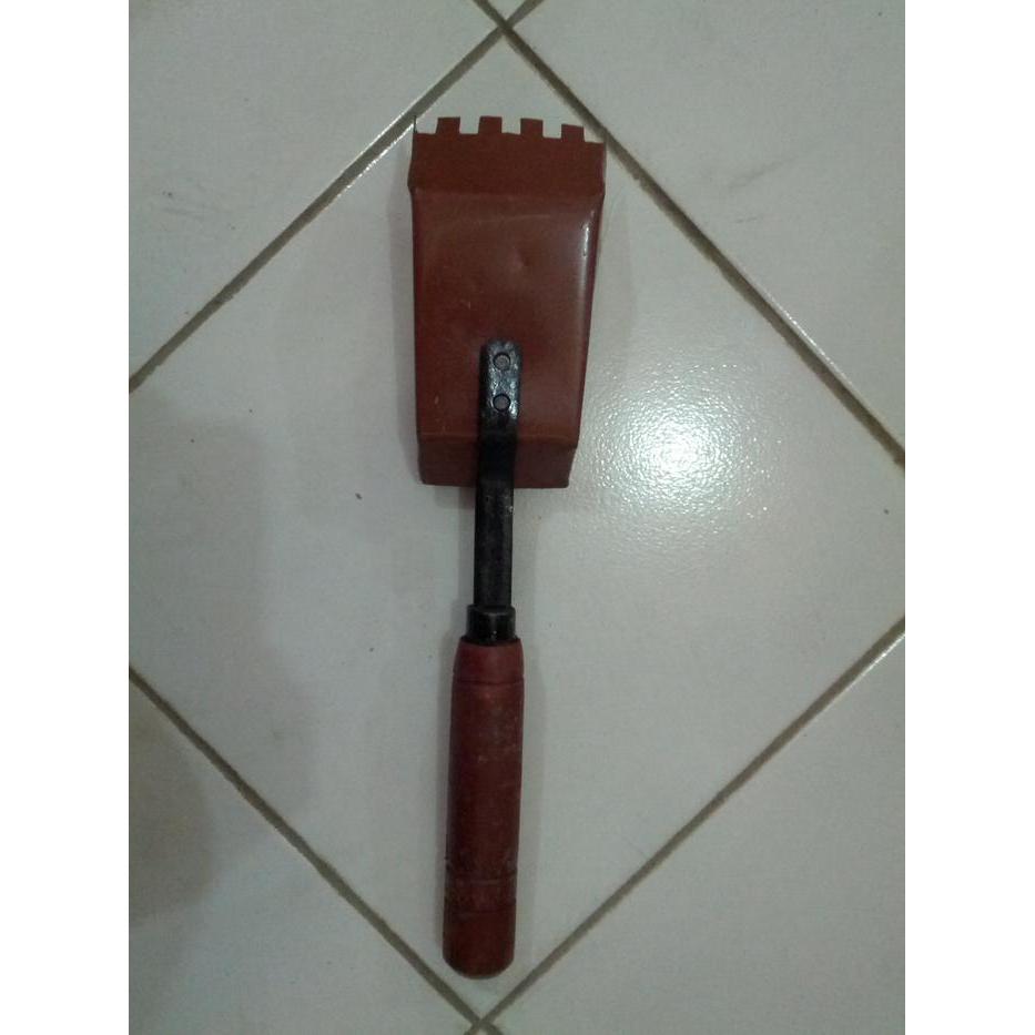"New" Trowel Sendok Semen Bata Ringan Hebel 10cm