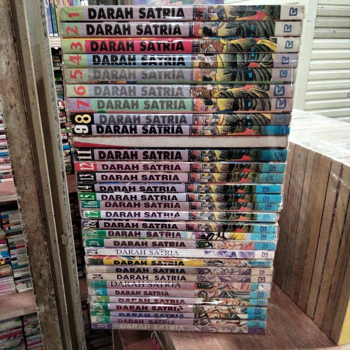komik darah satria Rajawali grafiti