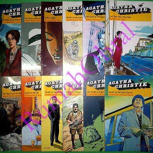 Buku Seri Agatha Christie Komik Komplit (1-12) Tamat Oleh Gramedia