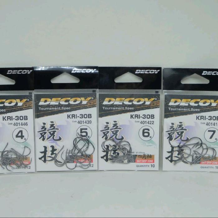 Pancing Decoy Kri-30B Mata Kail Hook #Gratisongkir