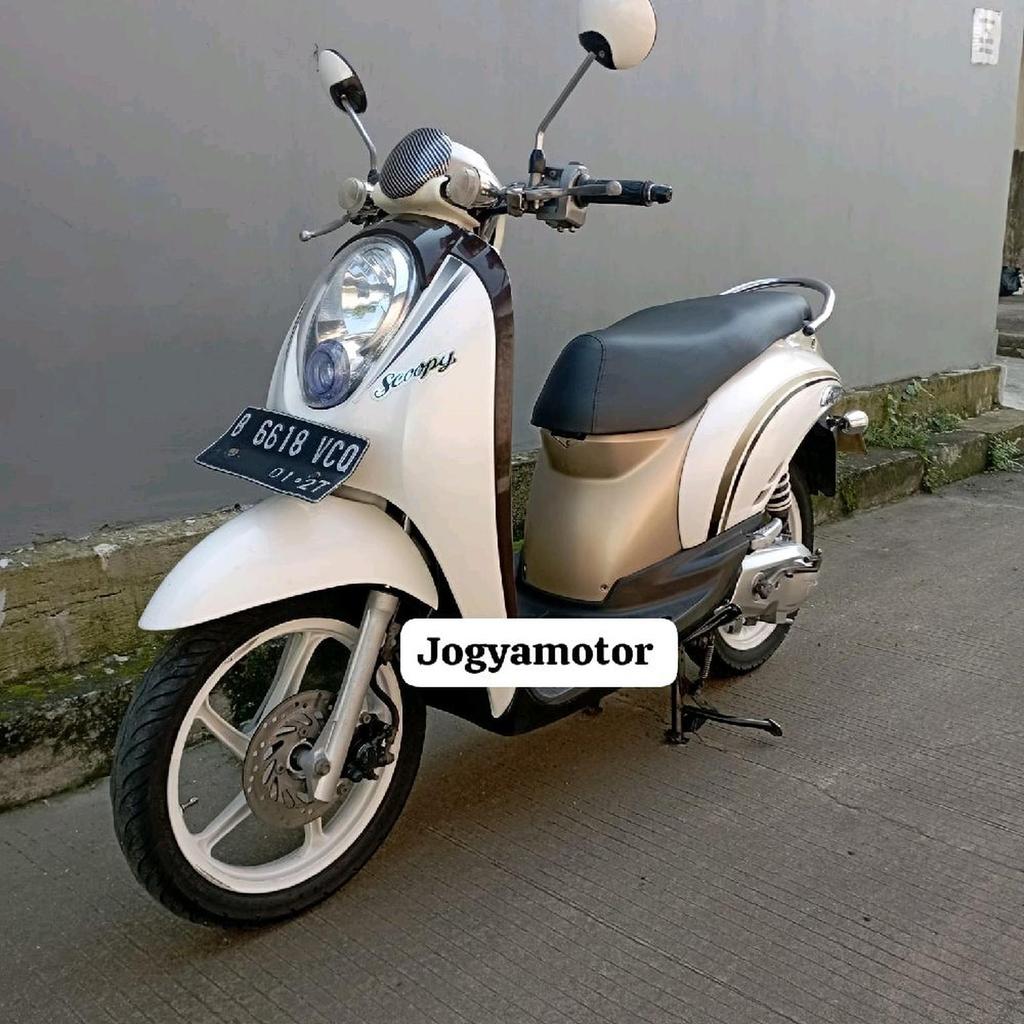 honda scoopy karbu 2010 motor second berkualitas