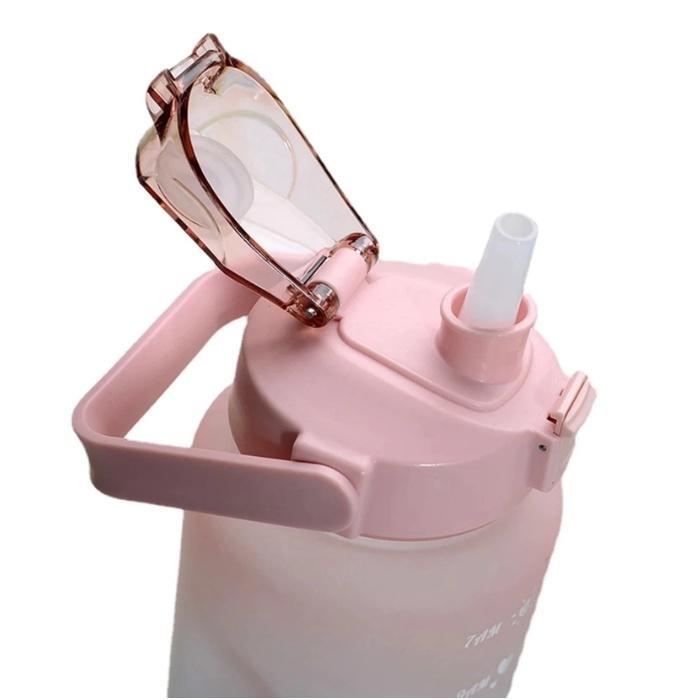 Polkadope Official - Botol Motivasi Minum 2 Liter Bottle Tumbler Air