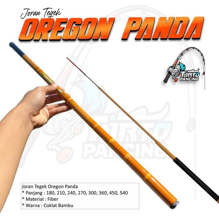 MURAH TEGEK OREGON PANDA Bahan Fiber spek lentur untuk microfishing joran pancing