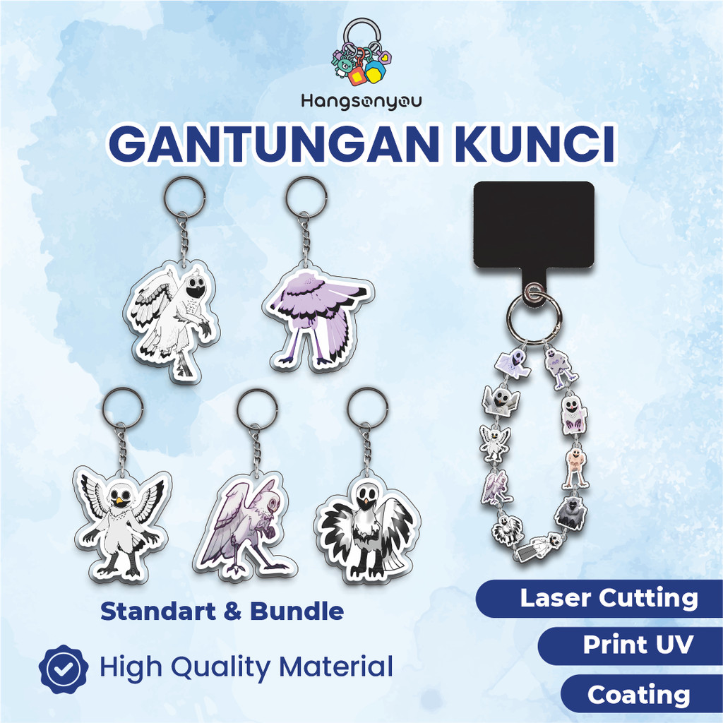 Ganci / Gantungan Kunci ROBLOX 99 Nights In The Forest - THE OWL