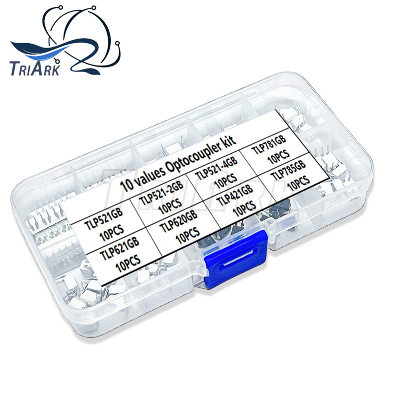 80PCS/Set Electronic Component Assortment Kit TLP521GB TLP521-2GB TLP521-4GB TLP781 TLP621 TLP620