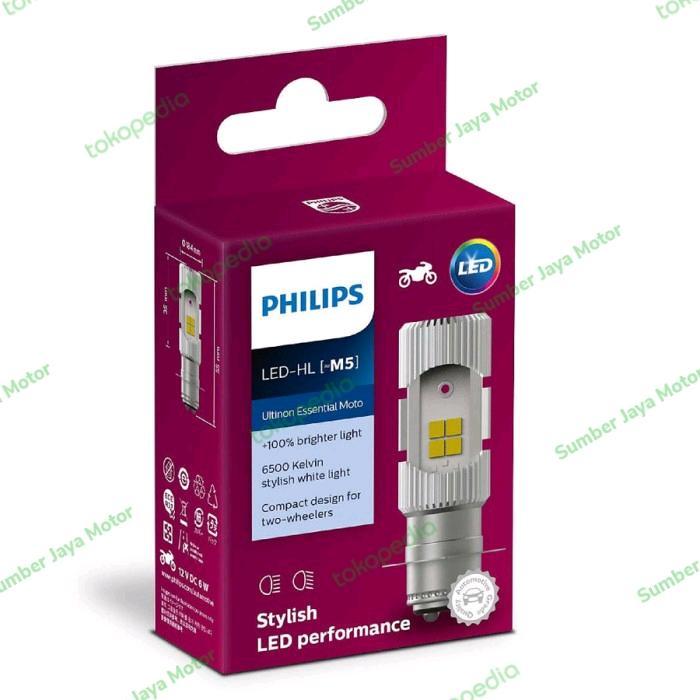 Bohlam Lampu Led Philips Motor M5