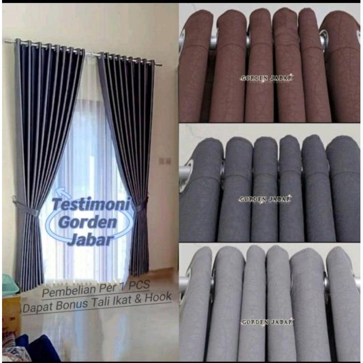 GORDEN BLACKOUT IMPORT 85% PINTU DAN JENDELA Rumbai Rumbai