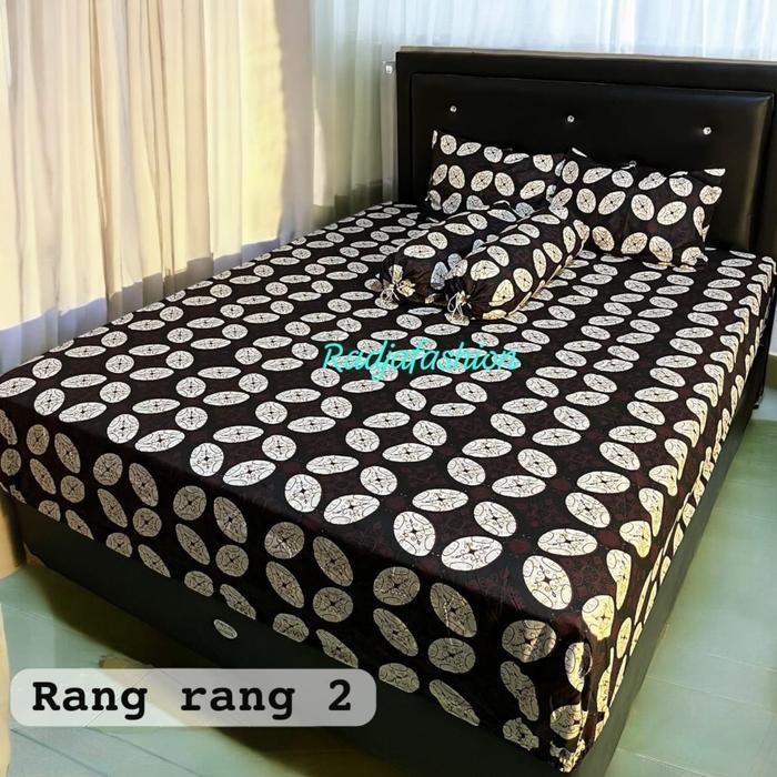 SPREI MTF BATIK JUMBO 200x200 t20 Katun home made Katun Kain Karet sudut