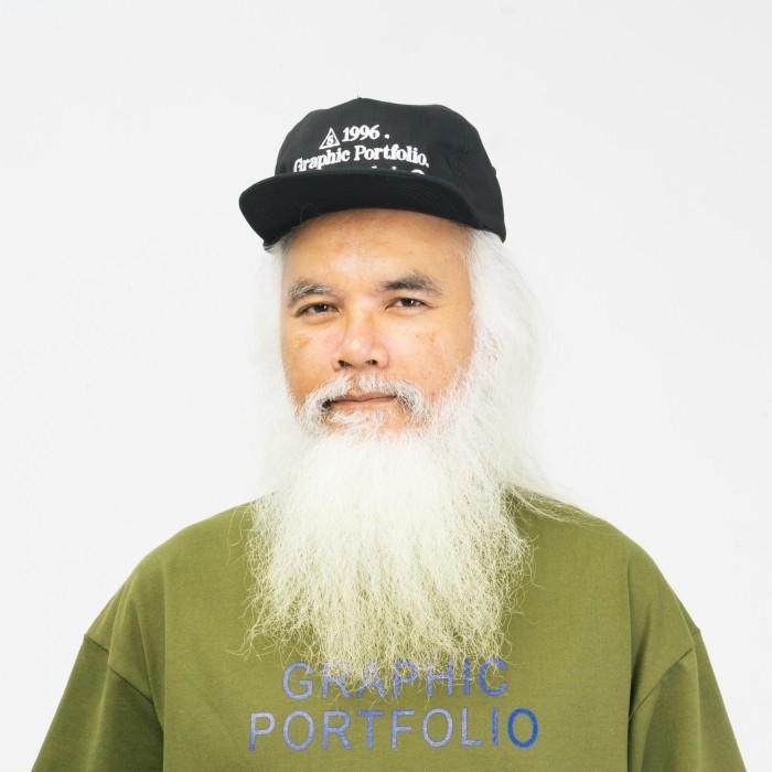 UNKL347 Topi Snap Back Warna Hitam BRDX