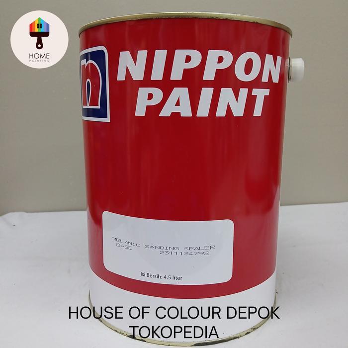 NIPPON MELAMIC SANDING SEALER CAT DASAR KAYU/CAT DASAR MEBEL/CAT DASAR FURNITURE/CAT DASAR 4,5 LTR