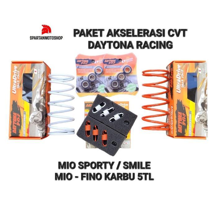Paket Upgrade Cvt Mio Sporty/Smile/Karbu - Fino Karbu Daytona Racing