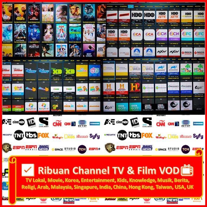 TERLARIS STB id 13 TV Box id HK1 OX KS Voice Remote Ram 4GB Rom 64GB 4/64 Unlock Full Channel TV