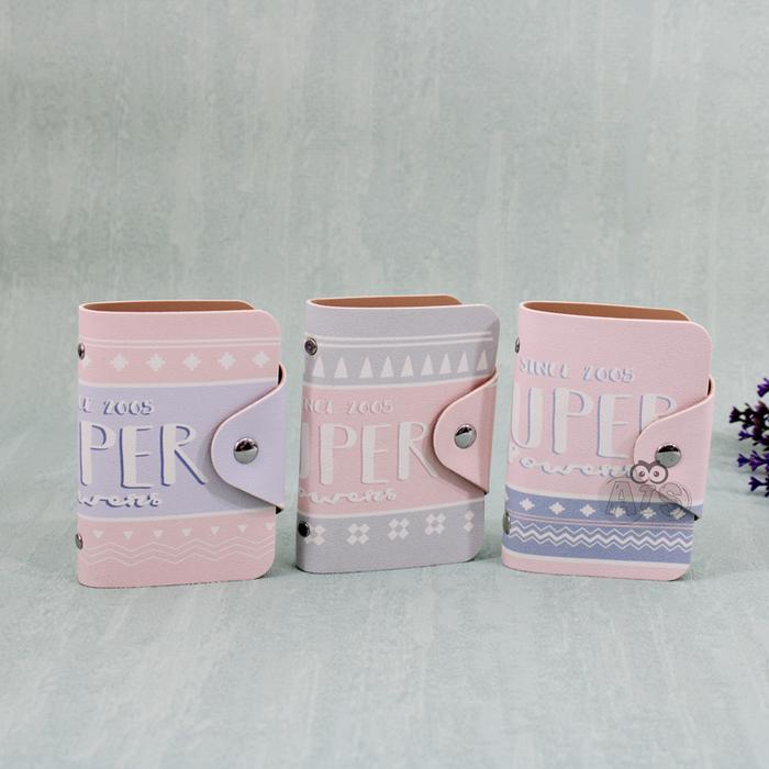 Dompet Kartu Super 20 Slot - Alat Tulis Senang