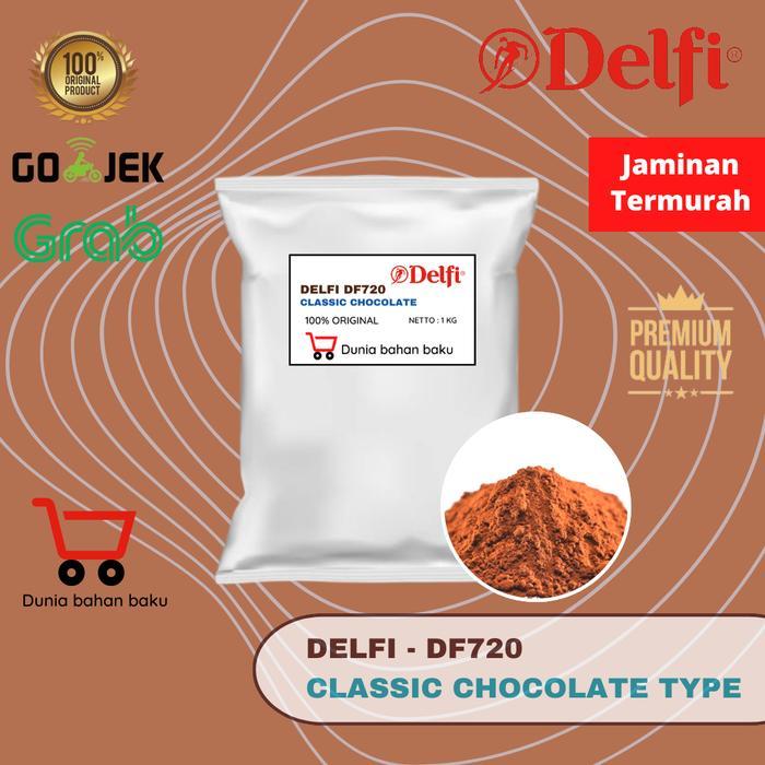 COKLAT BUBUK DELFI DF720 CLASSIC COCOA POWDER 1KG 100% ASLI