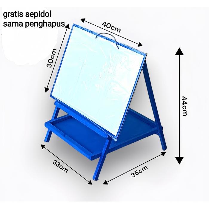 Premium Jangka Ples Papan Tulis Anak Ukuran 30X40 Pendidikan Original