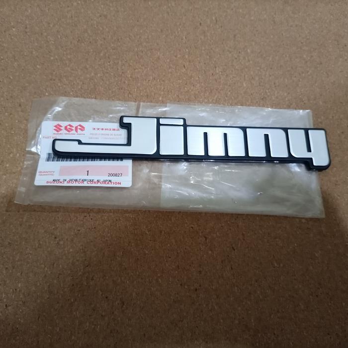 Emblem Jimny Ori Sgp For Suzuki Jimny