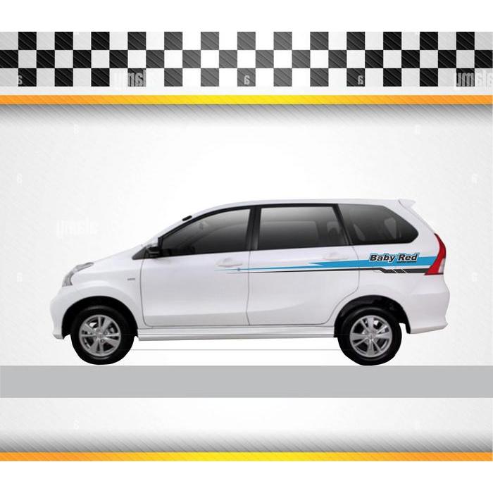Stiker Xenia Lama List Body Mobil Xenia Lama & Avanza Tipe Khusus Melindungi & Mempercantik Body