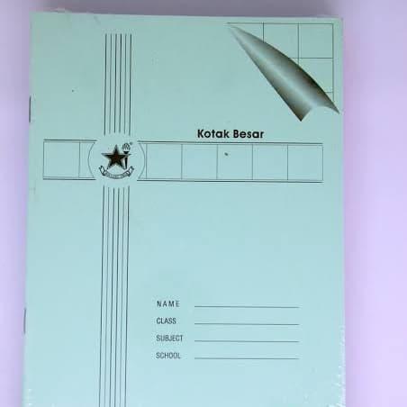 Buku Kotak Besar Bintang Obor 38 Lembar Buku Mandarin Belajar Menulis