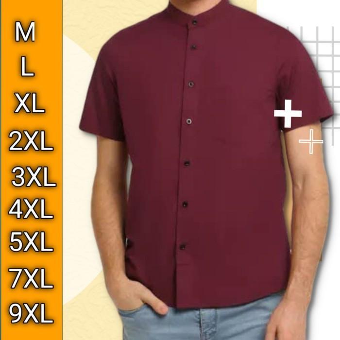 Thebest Kemeja Polo Jumbo Pique Lacos Kerah Ciangi Shanghai BIG SIZE