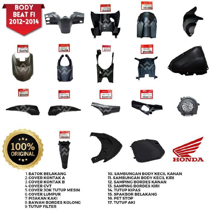 Request Body Kasar Beat Fi Starter Kasar 2012-2014 Ori Honda Ahm