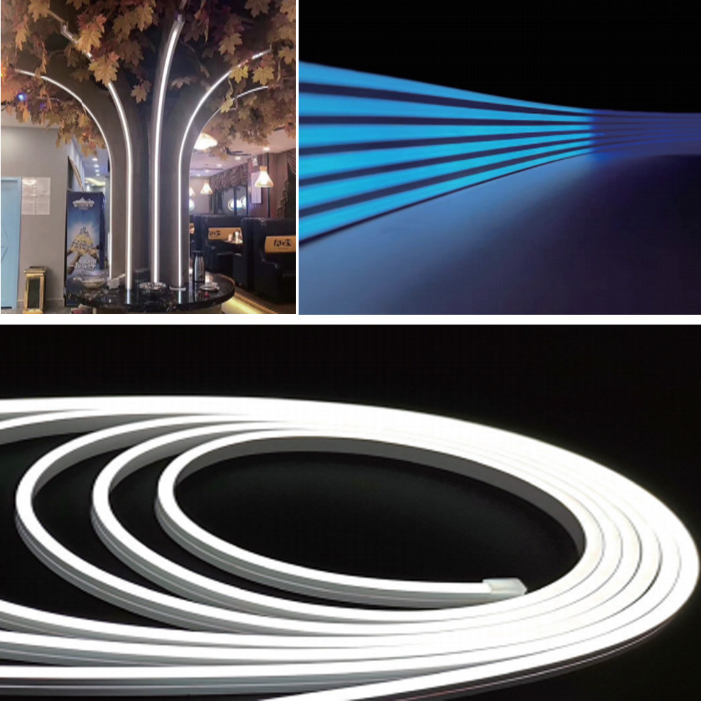 LED Neon Light Rope Tube Black Silica Gel Soft Lamp Tube WS2811 WS2812B SK6812RGBW Flexible Led