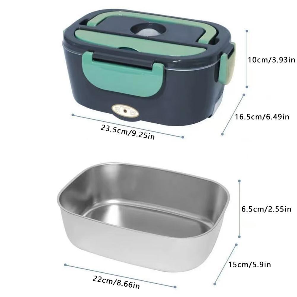 Office Electric Lunch Box Food Warmer Portable Food Heater for Home or Car Leak Proof Lunch Heating