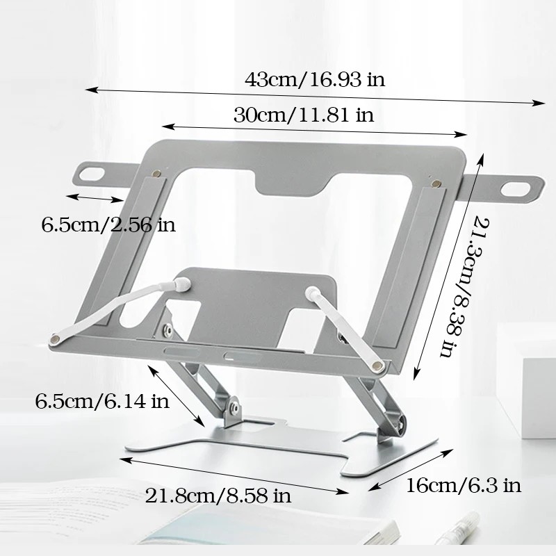 Multifunction Reading Stand Book Holder Extendable Adjustable Reading Mobile Phones Laptops Holder
