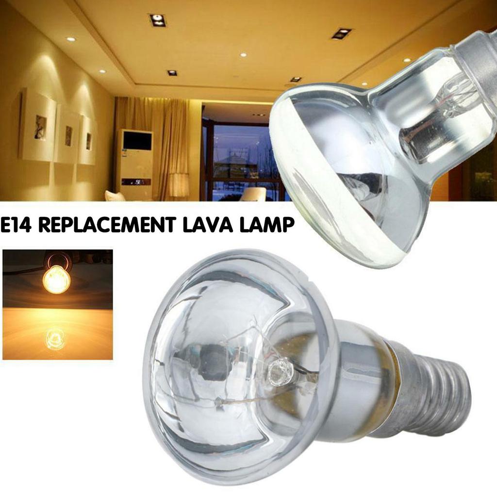 E14 R39 25w 220-240v Lava Lamp Spotlight Screw In Light Bulb Lava Light Clear Incandescent Bulbs