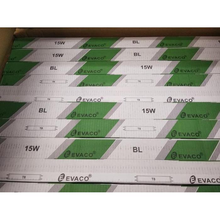 "New" Lampu Nyamuk UV Insect Killer TL UV BL 15w 15 watt T8 Evaco