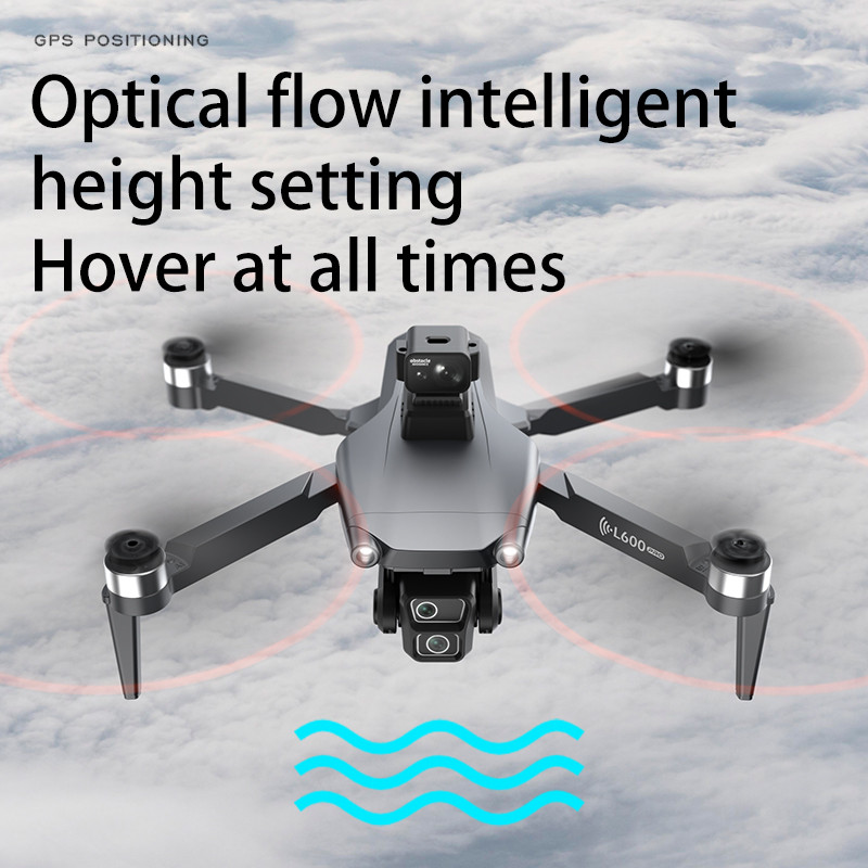 LYZRC L600-1 PRO LCD Color Screen RC Professional 4K Camera Drone GPS Positioning Brushless Motor