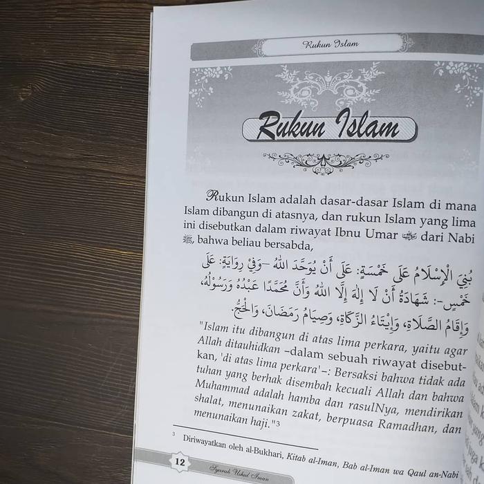 Buku Syarah Ushul Al-Iman - Penjelasan Mendasar Rukun Iman Populer