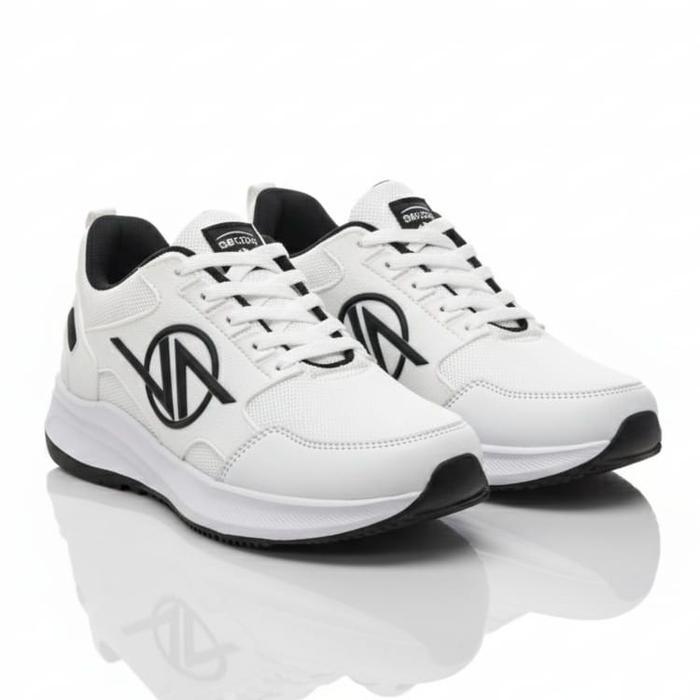 PROMO NEW ZERO SEPATU SNEAKERS PUTIH, SEPATU OLAHRAGA PUTIH, SEPATU PRIA WANITA PUTIH, SEPATU SENAM,